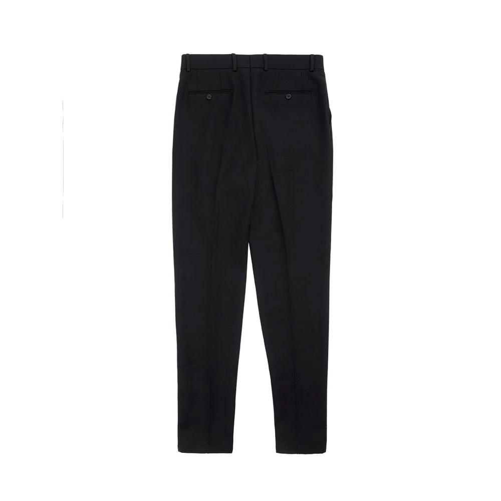 Dolce & Gabbana Black Polyester Dress Pants by Dolce & Gabbana