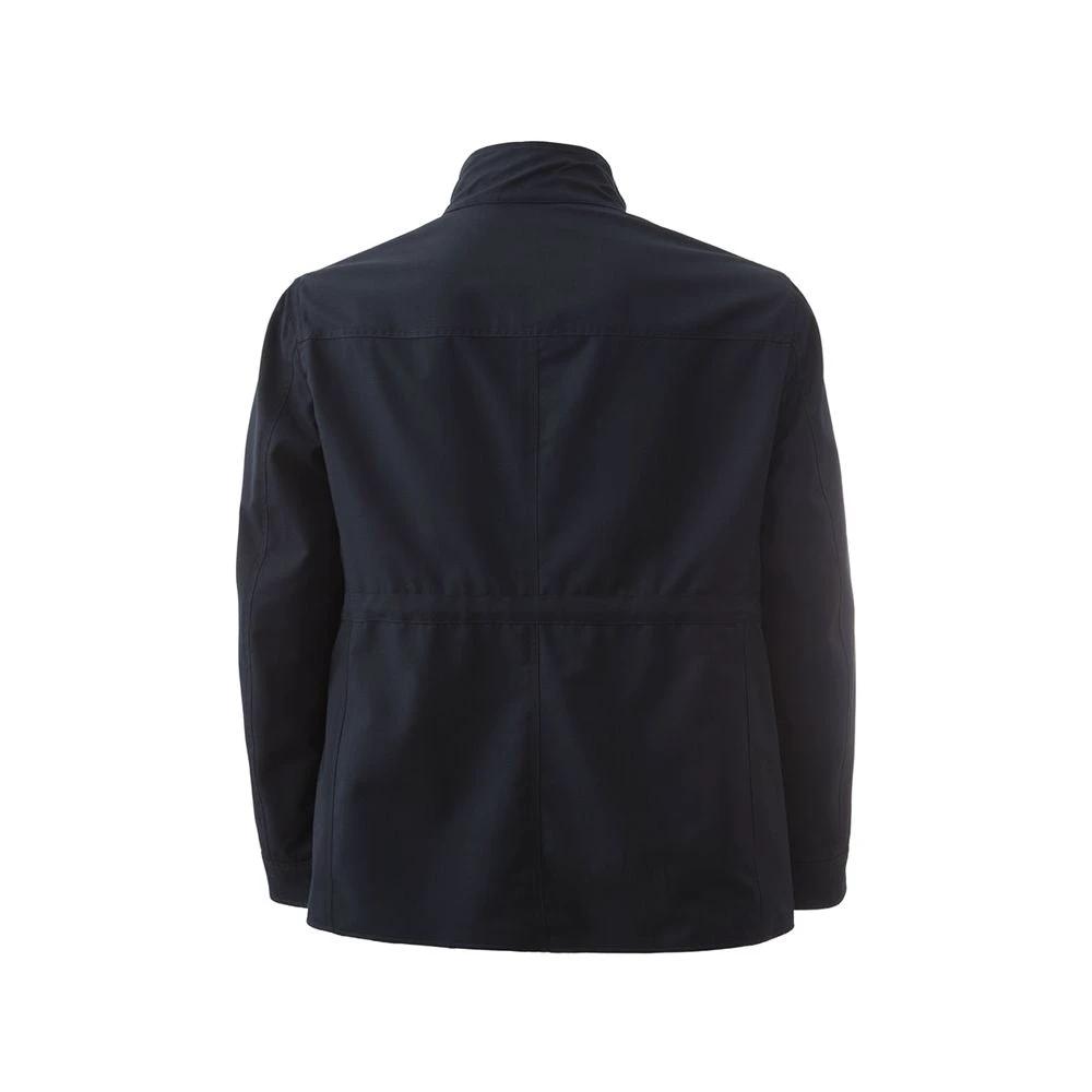 Lardini Blue Wool Coat by Lardini