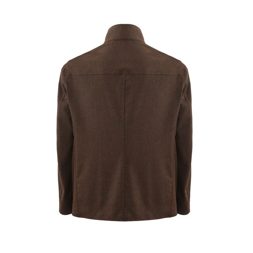 Lardini Blue Wool Coat by Lardini