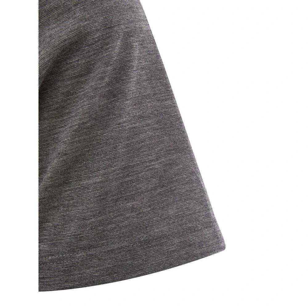 Lardini Gray Wool T-Shirt by Lardini