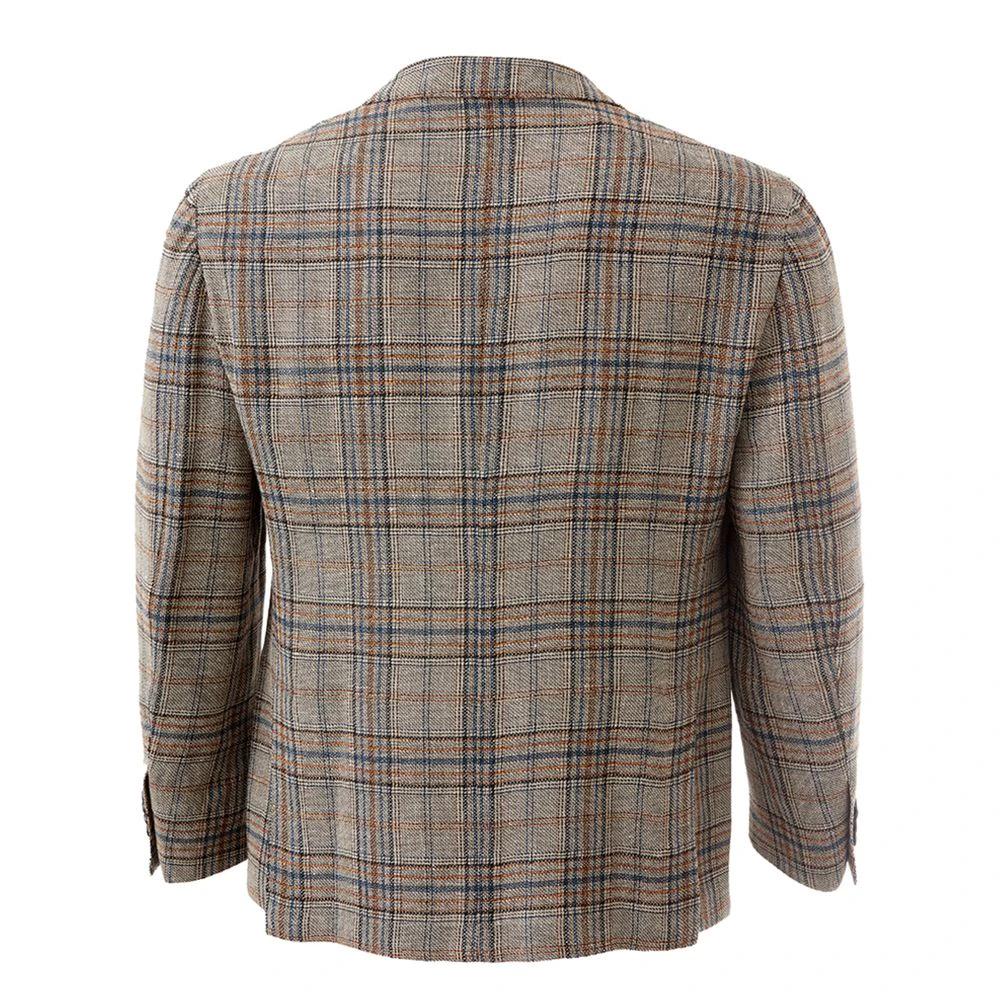 Lardini Multicolor Linen Blazer by Lardini
