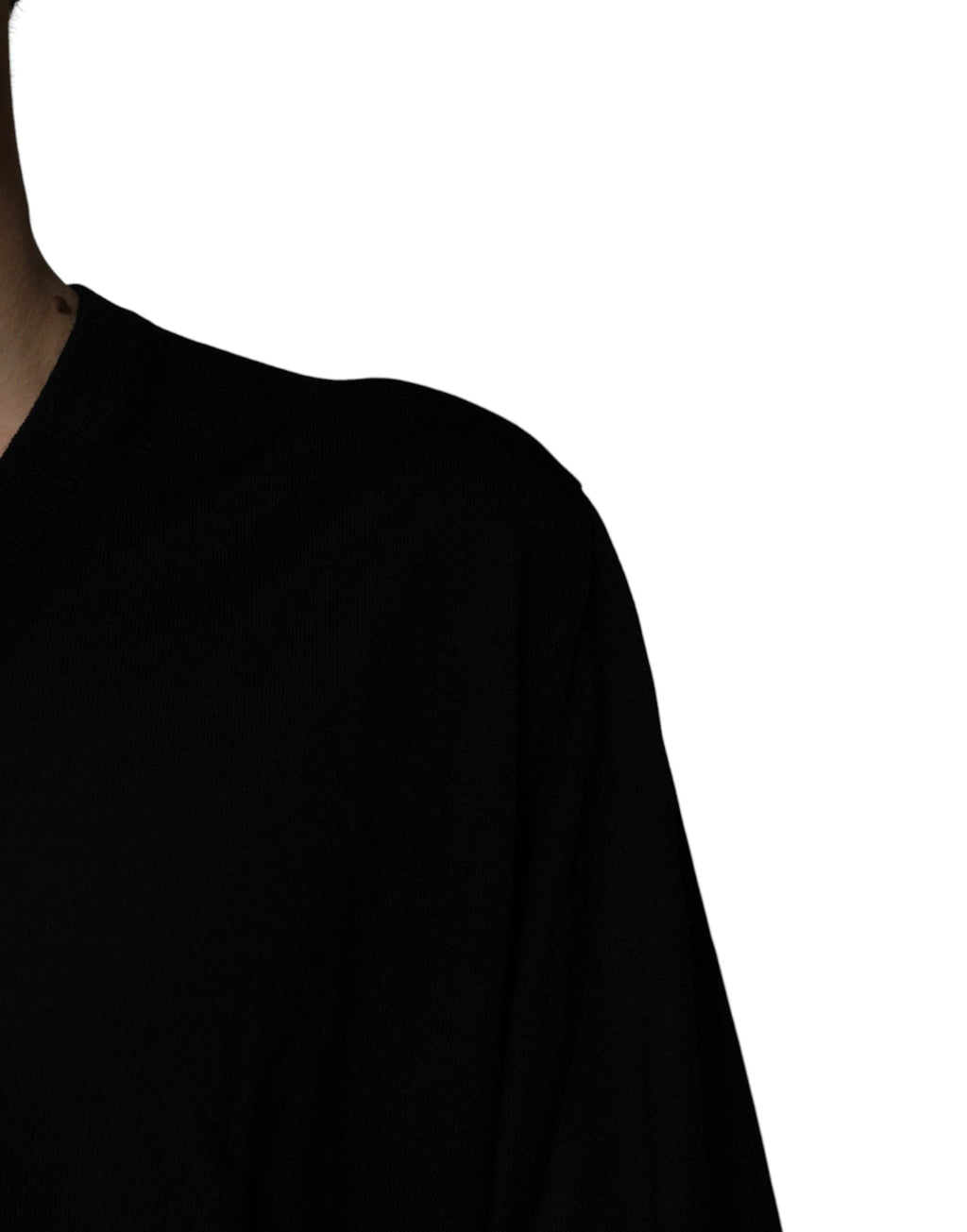 Dolce & Gabbana Black Camouflage V-neck Pullover Sweater by Dolce & Gabbana