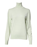 Dolce & Gabbana Light Green Wool Turtleneck Pullover Sweater by Dolce & Gabbana