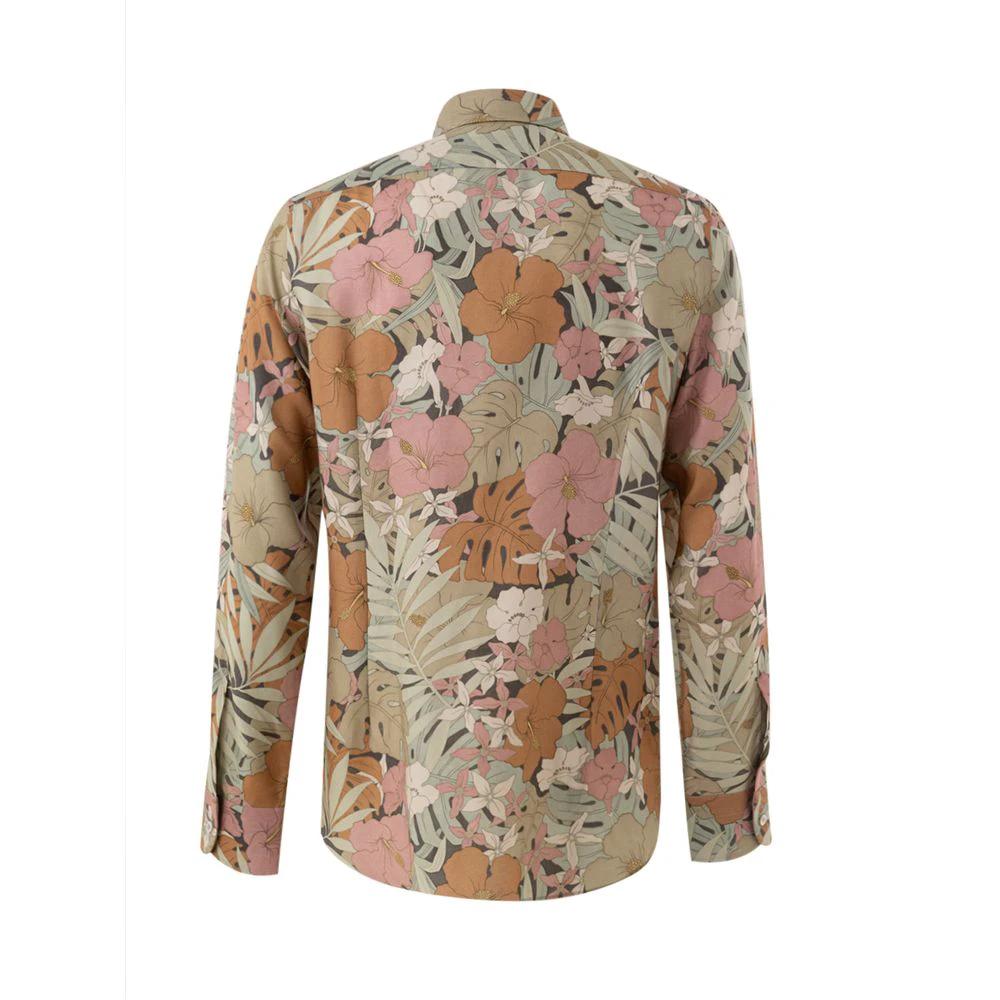 Tom Ford Multicolor Lyocell Pattern Shirt by Tom Ford
