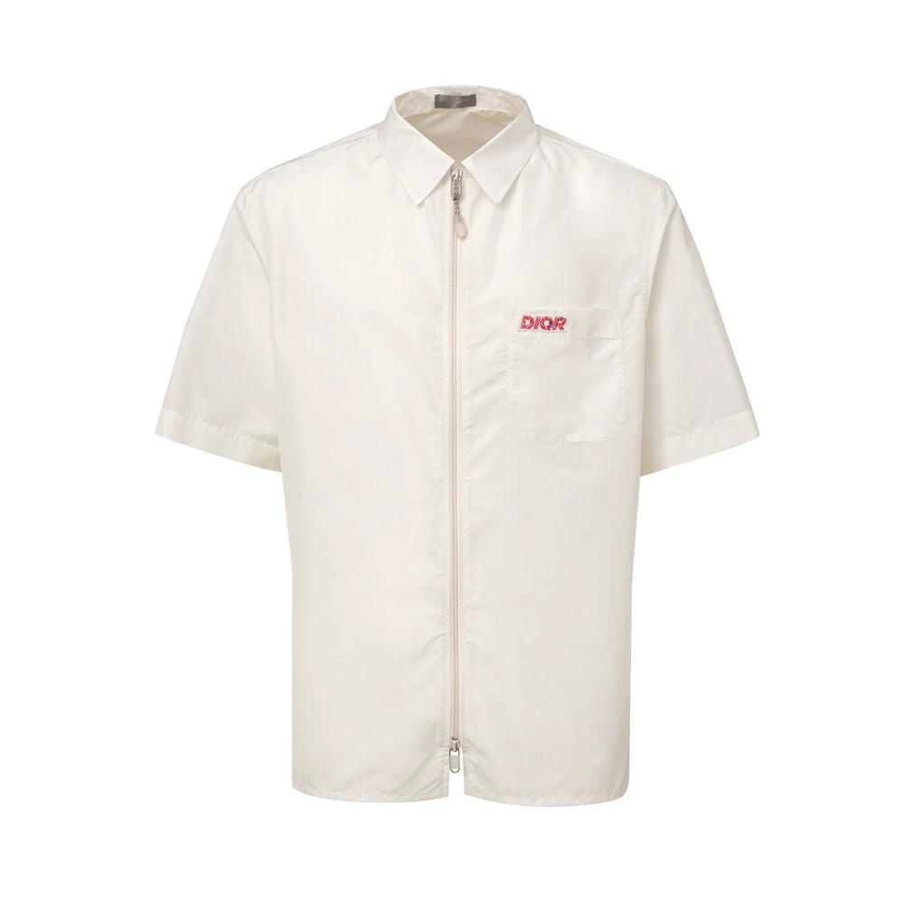 Dior White Polyester Shortsleeve Shirt by Dior