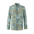 Tom Ford Blue Lyocell Pattern Shirt by Tom Ford