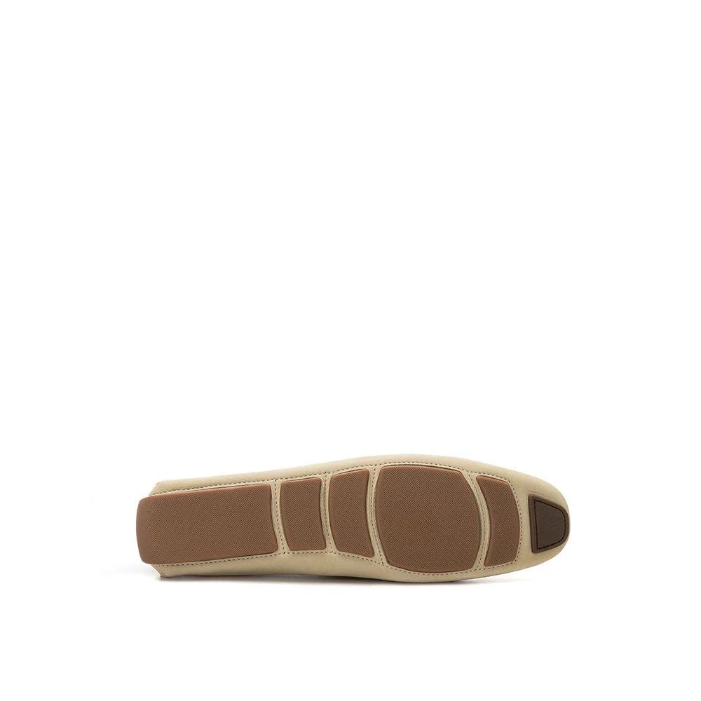 Bally Beige Leather Moccassin by Bally