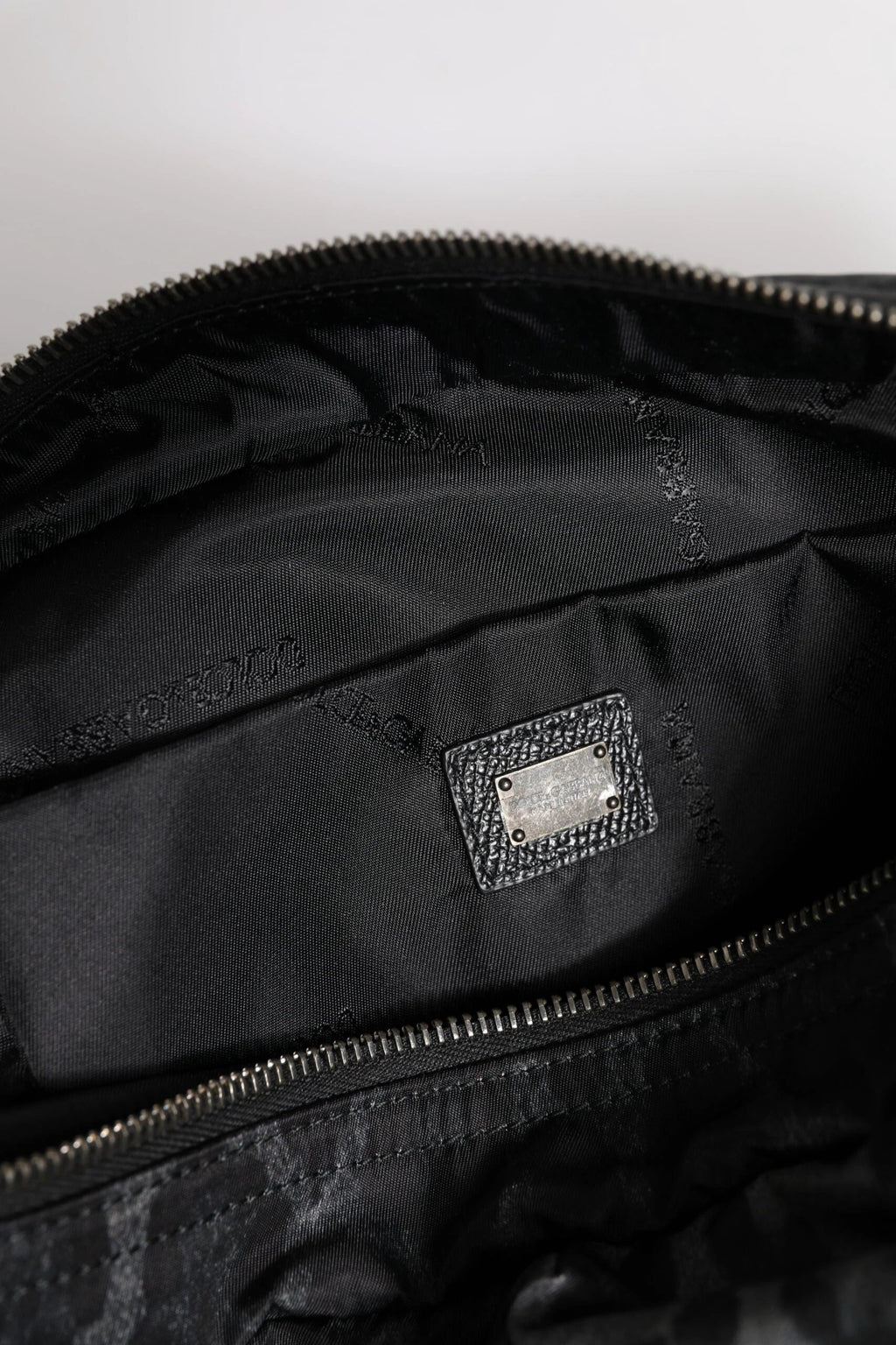 Dolce & Gabbana Black Gray Leopard DG Logo Belt Waist Fanny Pack Bag by Dolce & Gabbana