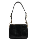 Dolce & Gabbana Black Exotic Leather Shoulder Sling Clutch Bag by Dolce & Gabbana
