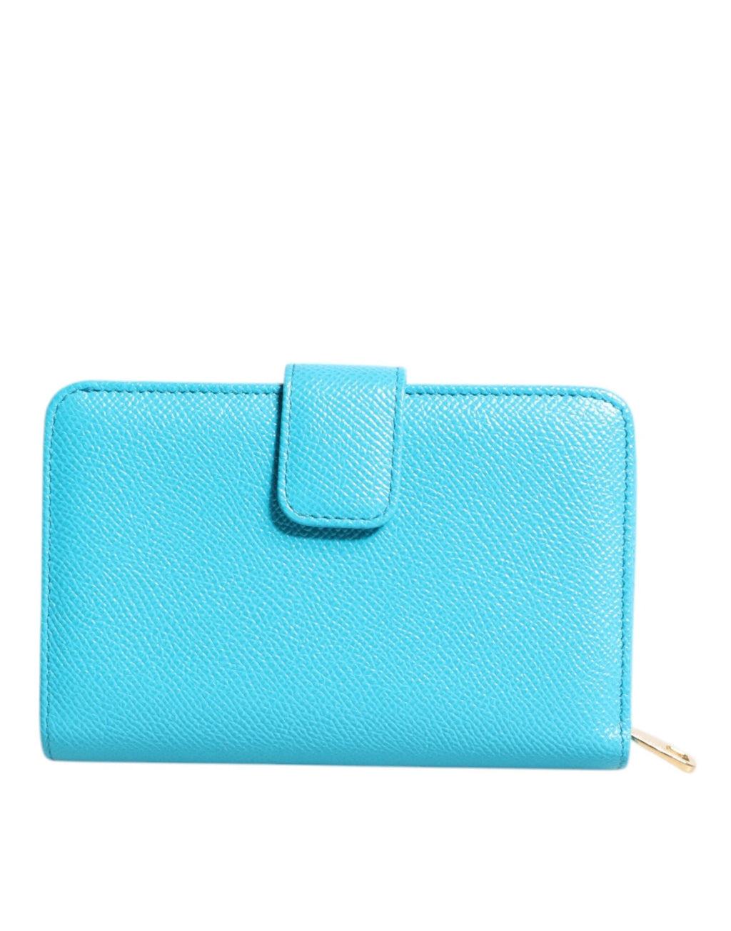 Dolce & Gabbana Light Blue Leather Bifold Continental Clutch Wallet by Dolce & Gabbana