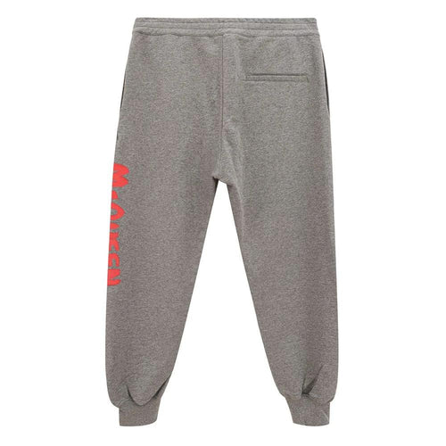 Alexander McQueen Gray Cotton Athletic Pants by Alexander McQueen