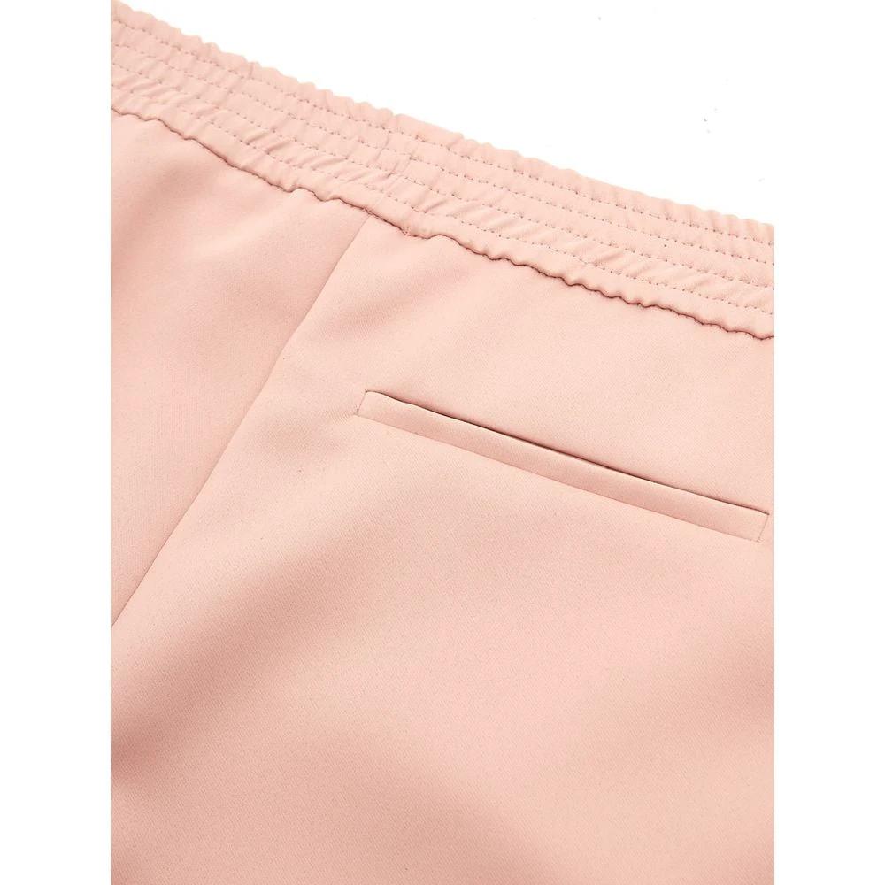 Lardini Pink Polyester Casual Pants by Lardini