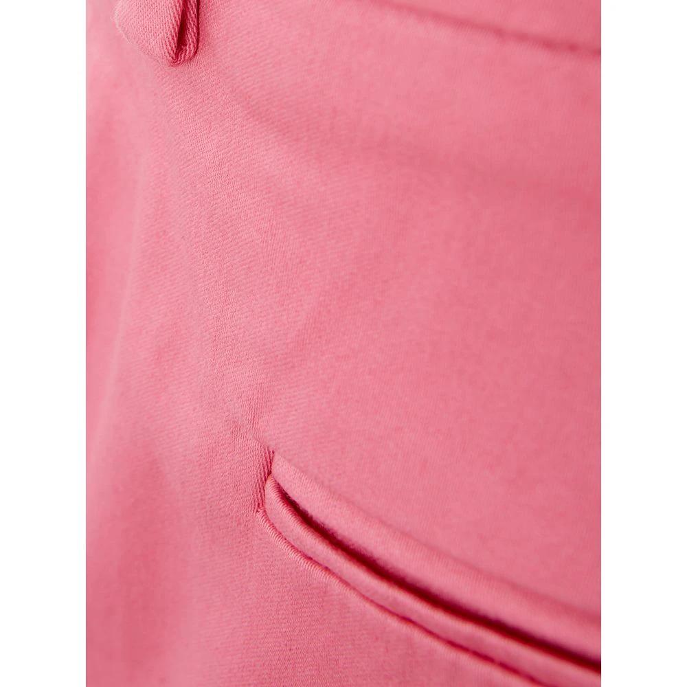 Lardini Pink Cotton Chino Pants by Lardini