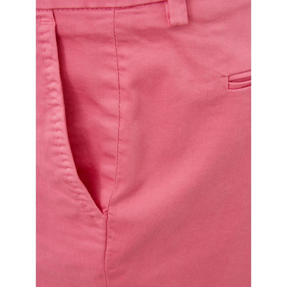 Lardini Pink Cotton Chino Pants by Lardini