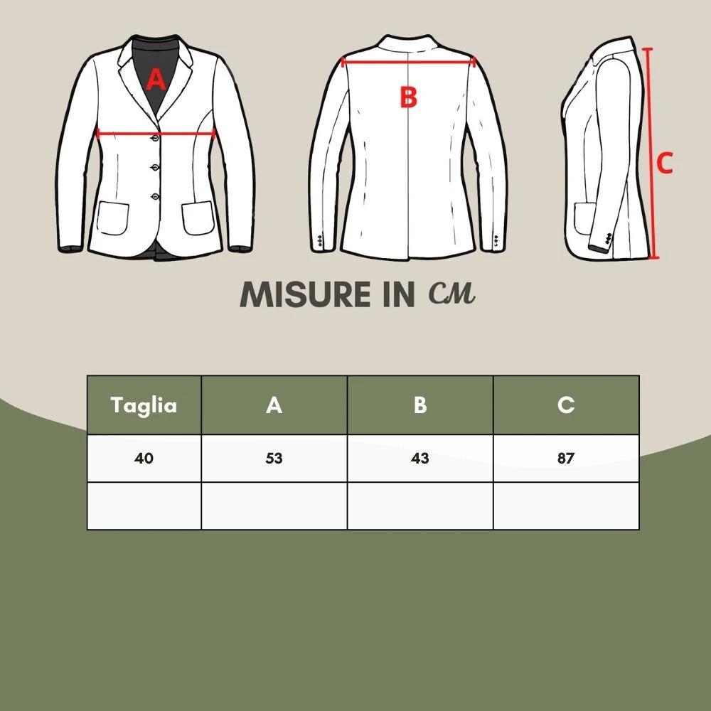 Ajouter une veste longue en polyamide multicolore