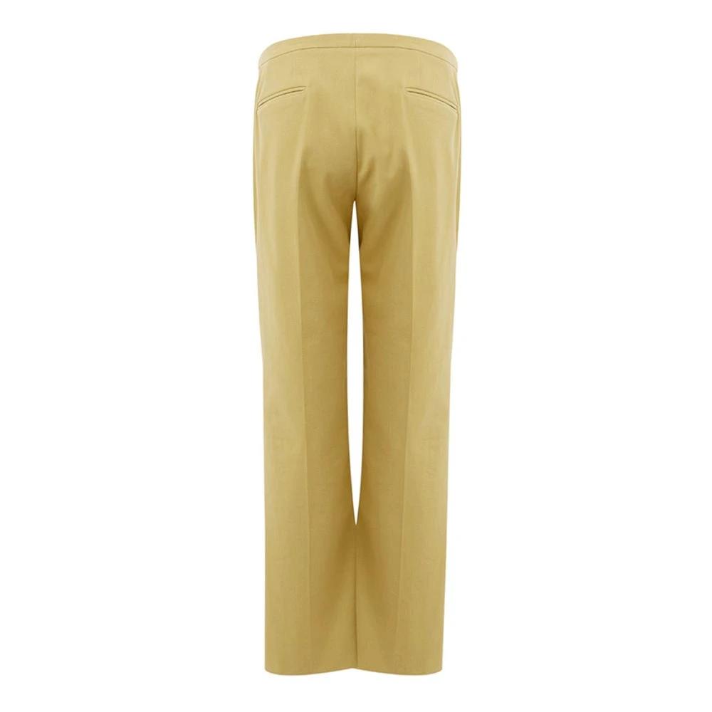 Lardini Gold Cotton Casual Pants by Lardini