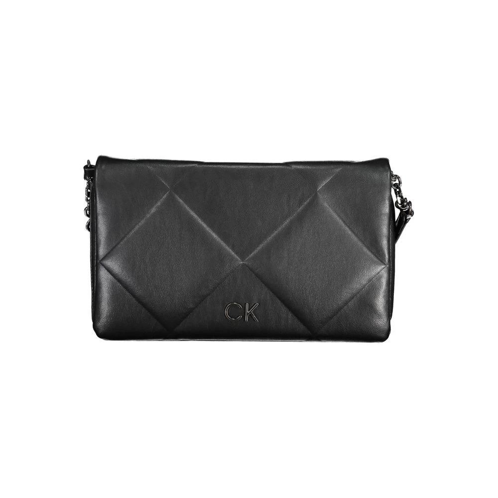 Sac bandoulière Calvin Klein noir en polyester pour femme
