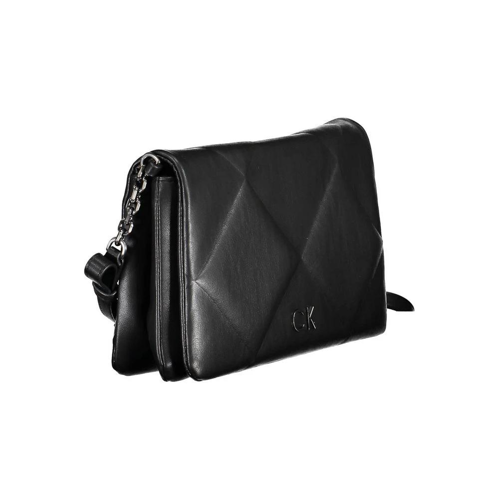 Sac bandoulière Calvin Klein noir en polyester pour femme