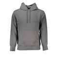 Calvin Klein Elegant Gray Hooded Sweatshirt Calvin Klein