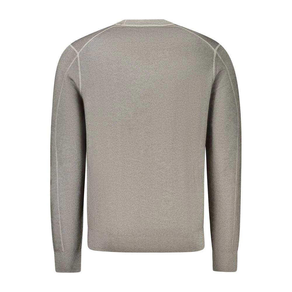 Hugo Boss Grigio Wool Mens Sweater Hugo Boss