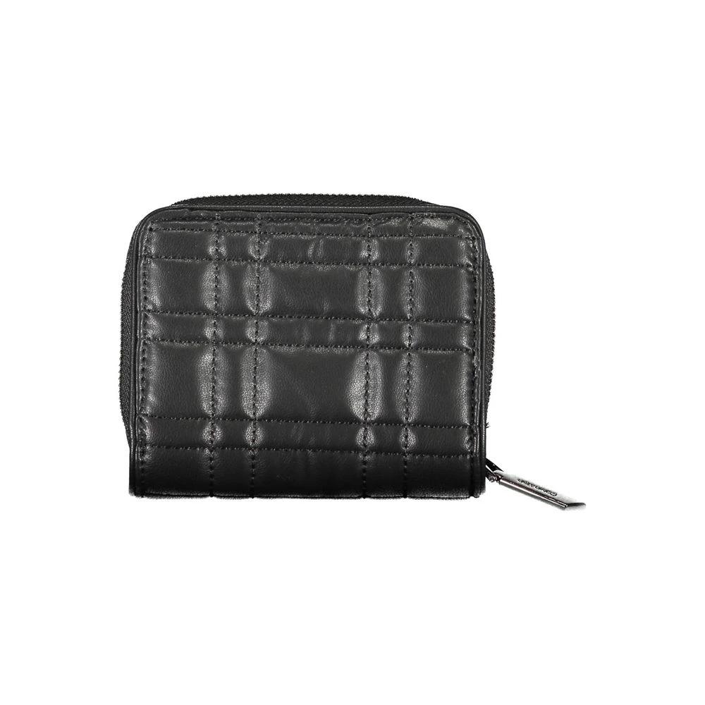 Calvin Klein Nero Polyester Woman Wallet Calvin Klein