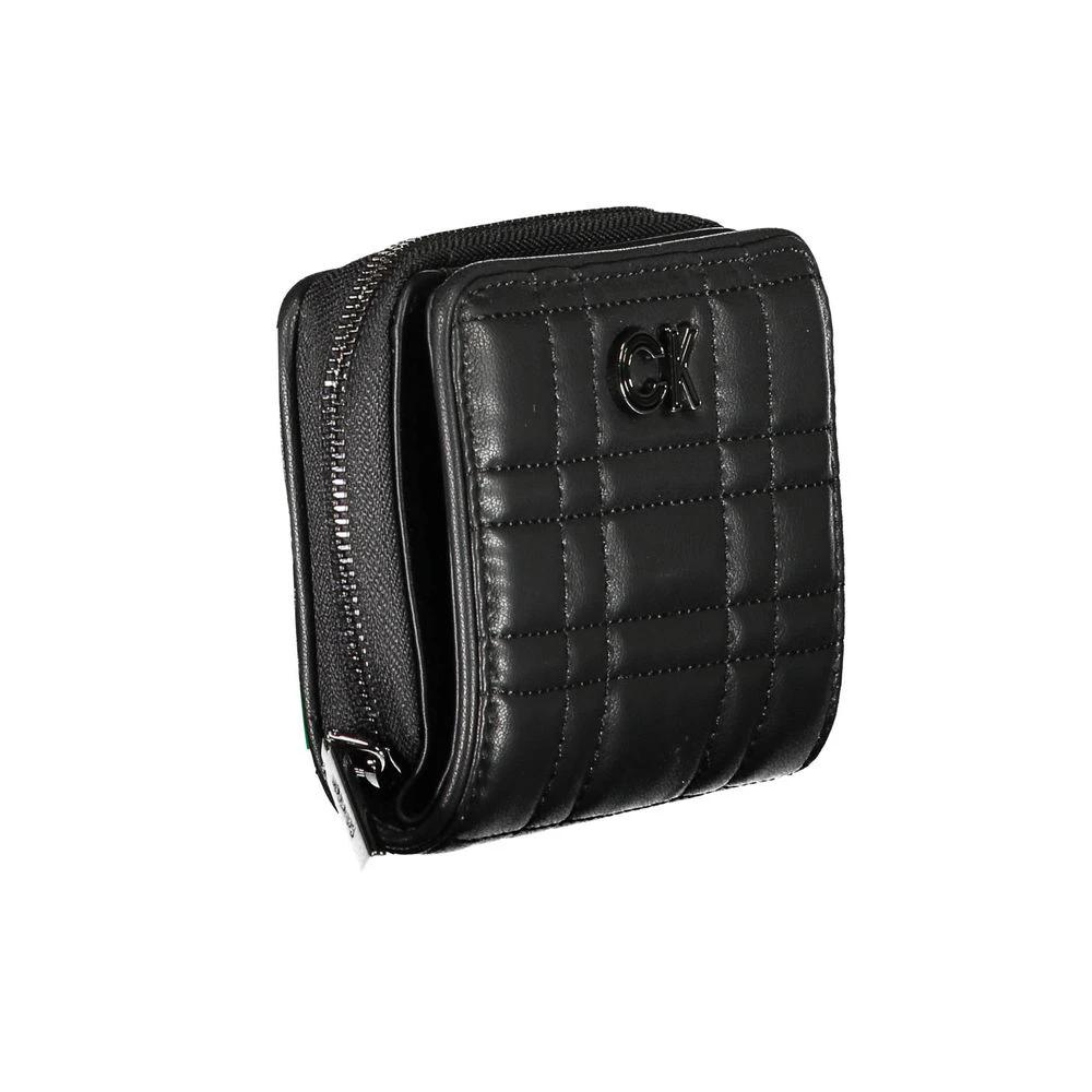 Calvin Klein Nero Polyester Woman Wallet Calvin Klein
