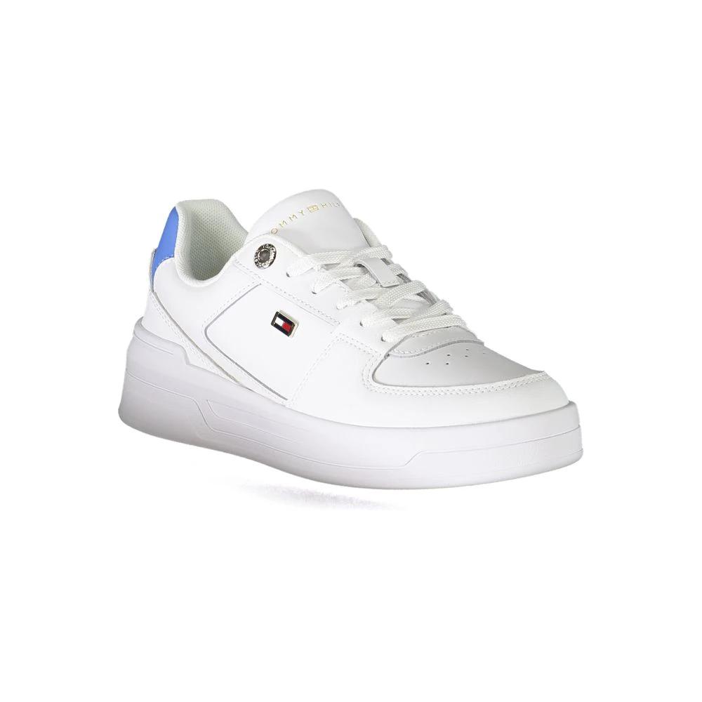 Tommy Hilfiger Bianco Leather Women Sneaker Tommy Hilfiger