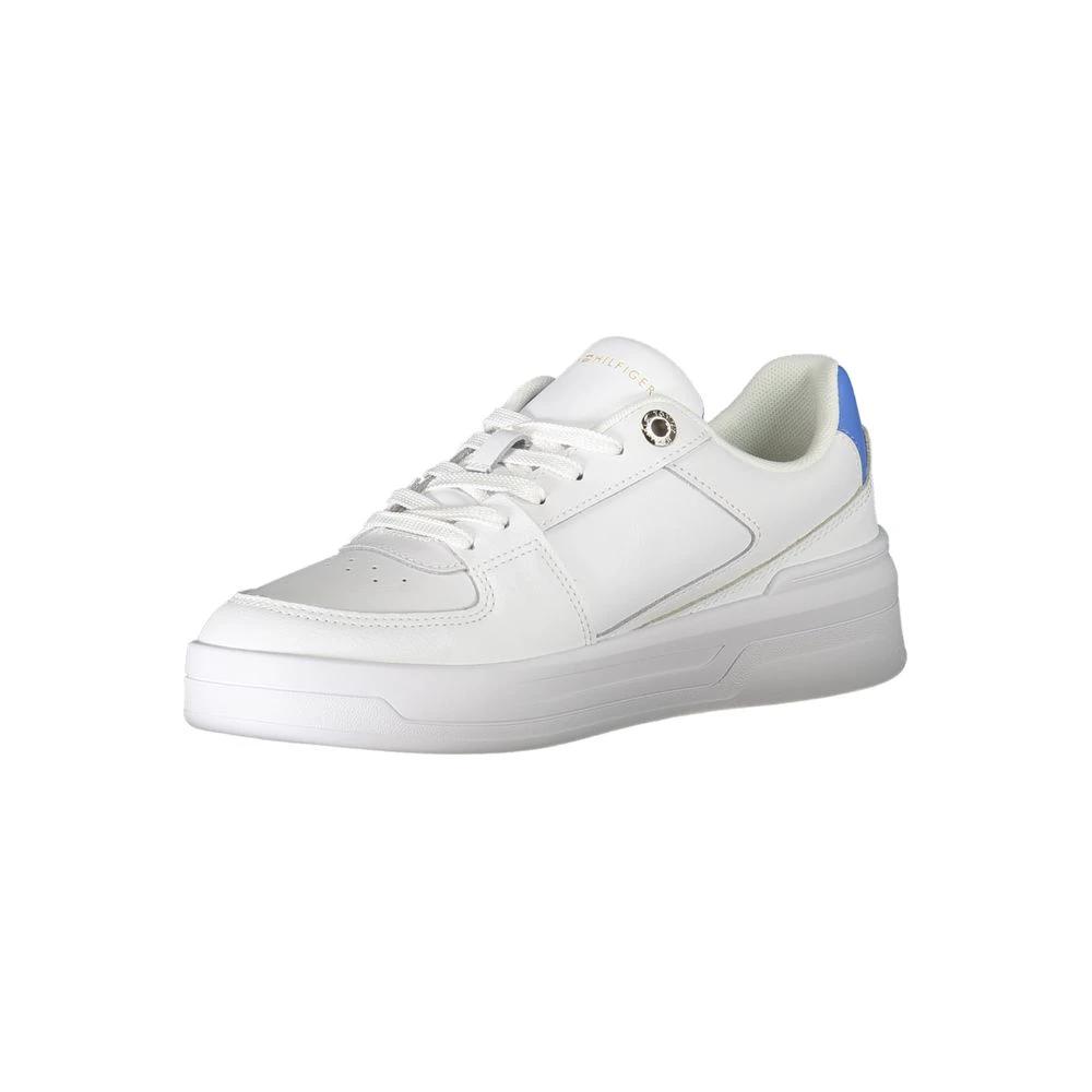 Tommy Hilfiger Bianco Leather Women Sneaker Tommy Hilfiger