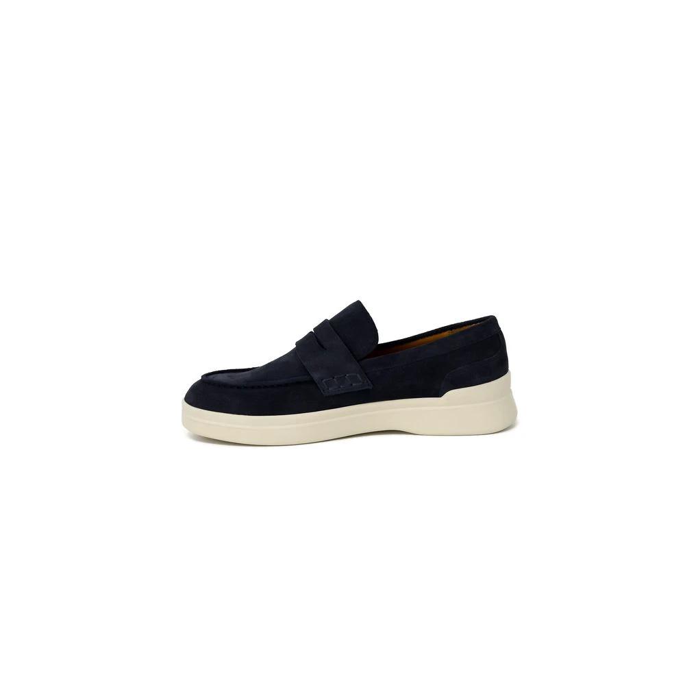 Liu Jo Blue Suede Leather Slip-On Loafers by Liu Jo