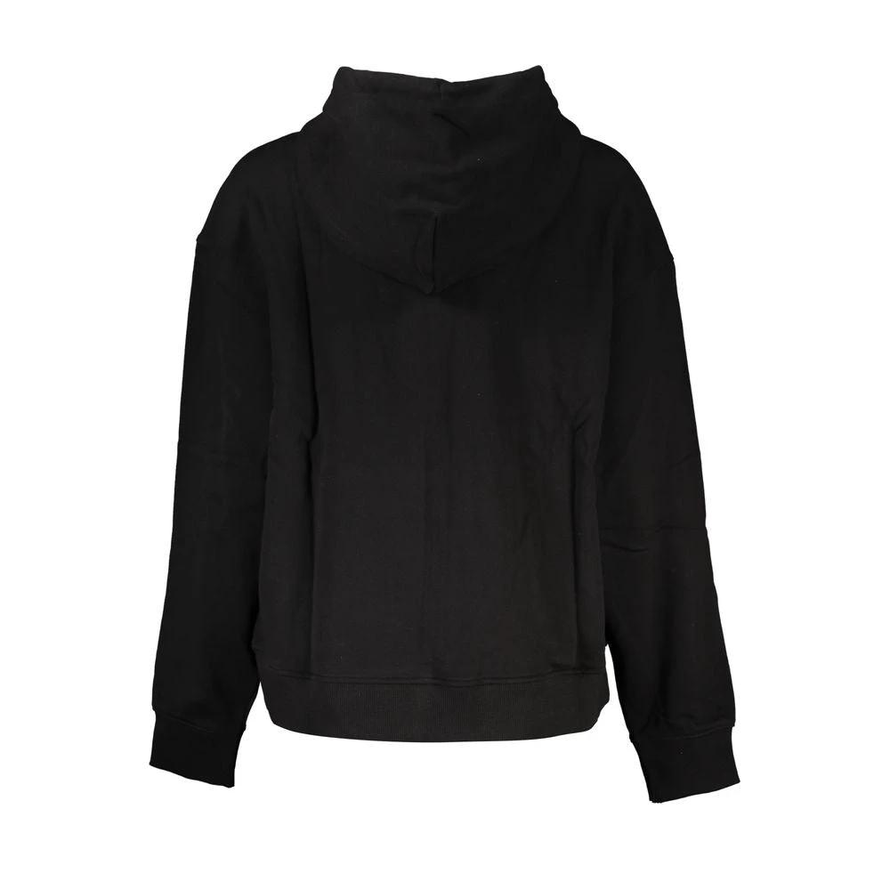 Sweat-shirt Tommy Hilfiger en coton noir pour femme