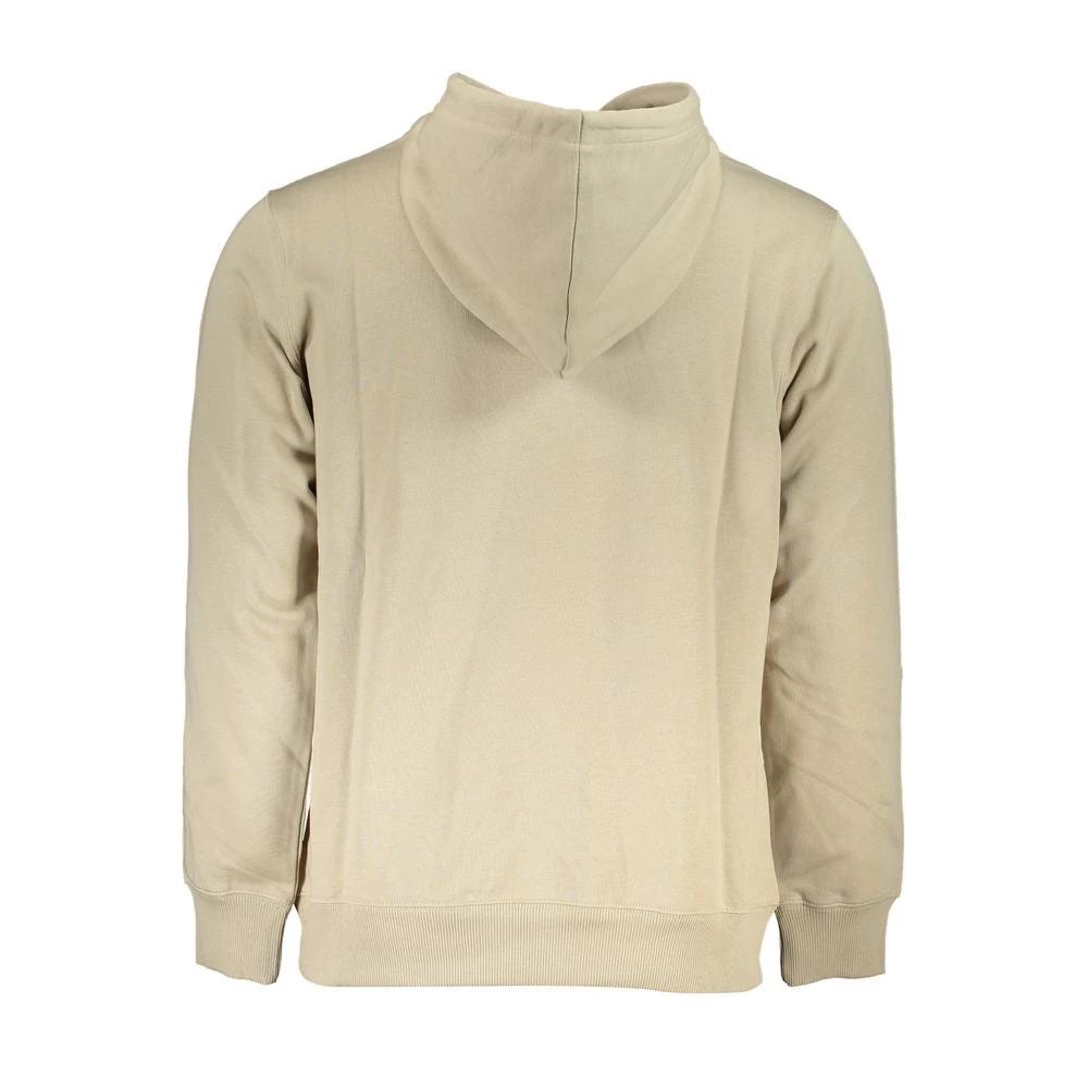 Sweat-shirt Calvin Klein beige en coton pour homme