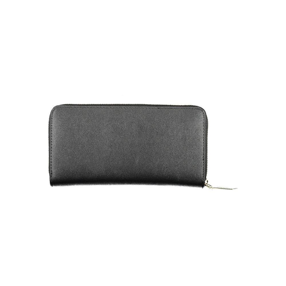 Portefeuille femme Calvin Klein noir en polyéthylène