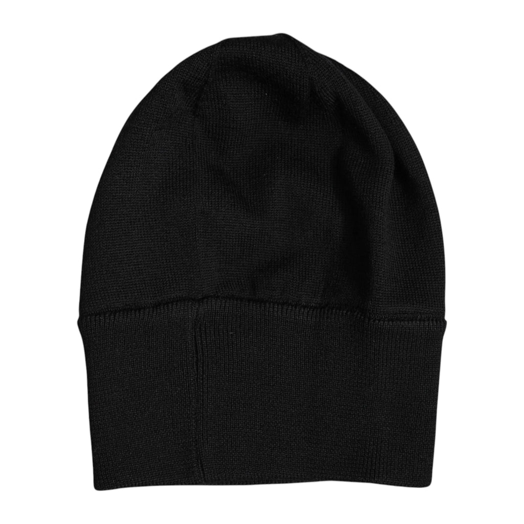 Dolce & Gabbana Black #DGLOVESLONDON Knitted Beanie Hat by Dolce & Gabbana