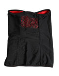 Dolce & Gabbana Black Nylon Knitted Neck Warmer Balaclava Scarf by Dolce & Gabbana