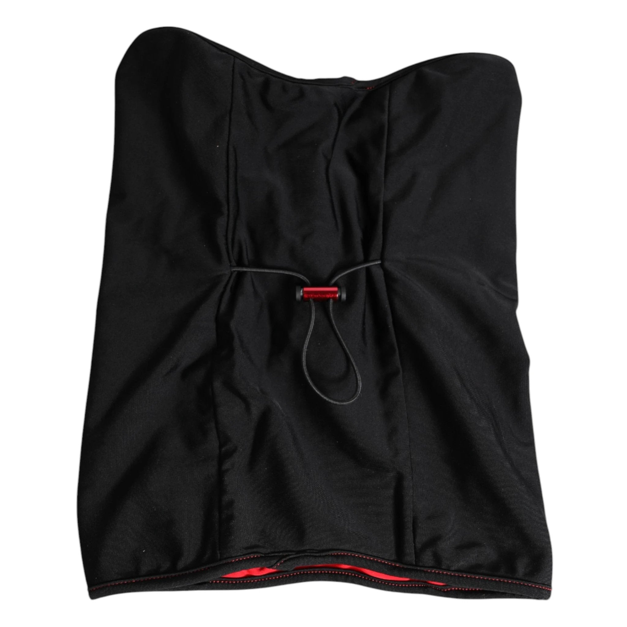 Dolce & Gabbana Black Nylon Knitted Neck Warmer Balaclava Scarf by Dolce & Gabbana