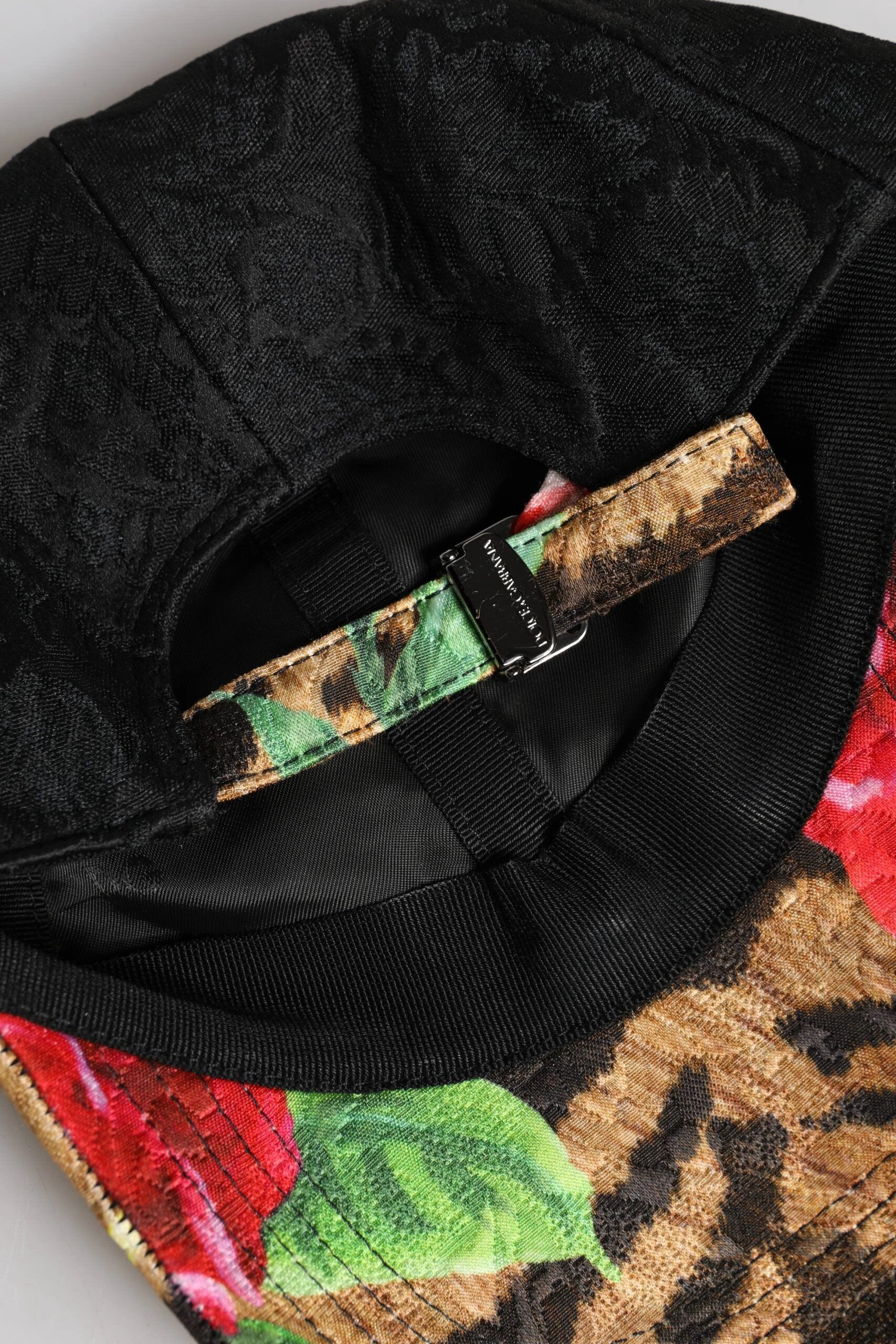 Dolce & Gabbana Multicolor DG Logo Patch 6 Panels Baseball Cap by Dolce & Gabbana