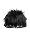Dolce & Gabbana Black Faux Fur Bucket Hat by Dolce & Gabbana