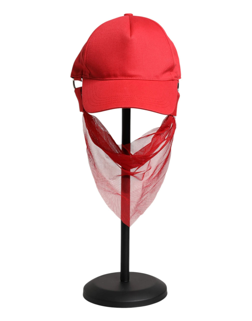 Dolce & Gabbana Red Cotton 6 Panels Women Baseball Cap by Dolce & Gabbana