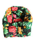 Dolce & Gabbana Multicolor Floral Print Whole Head Wrap Hat by Dolce & Gabbana