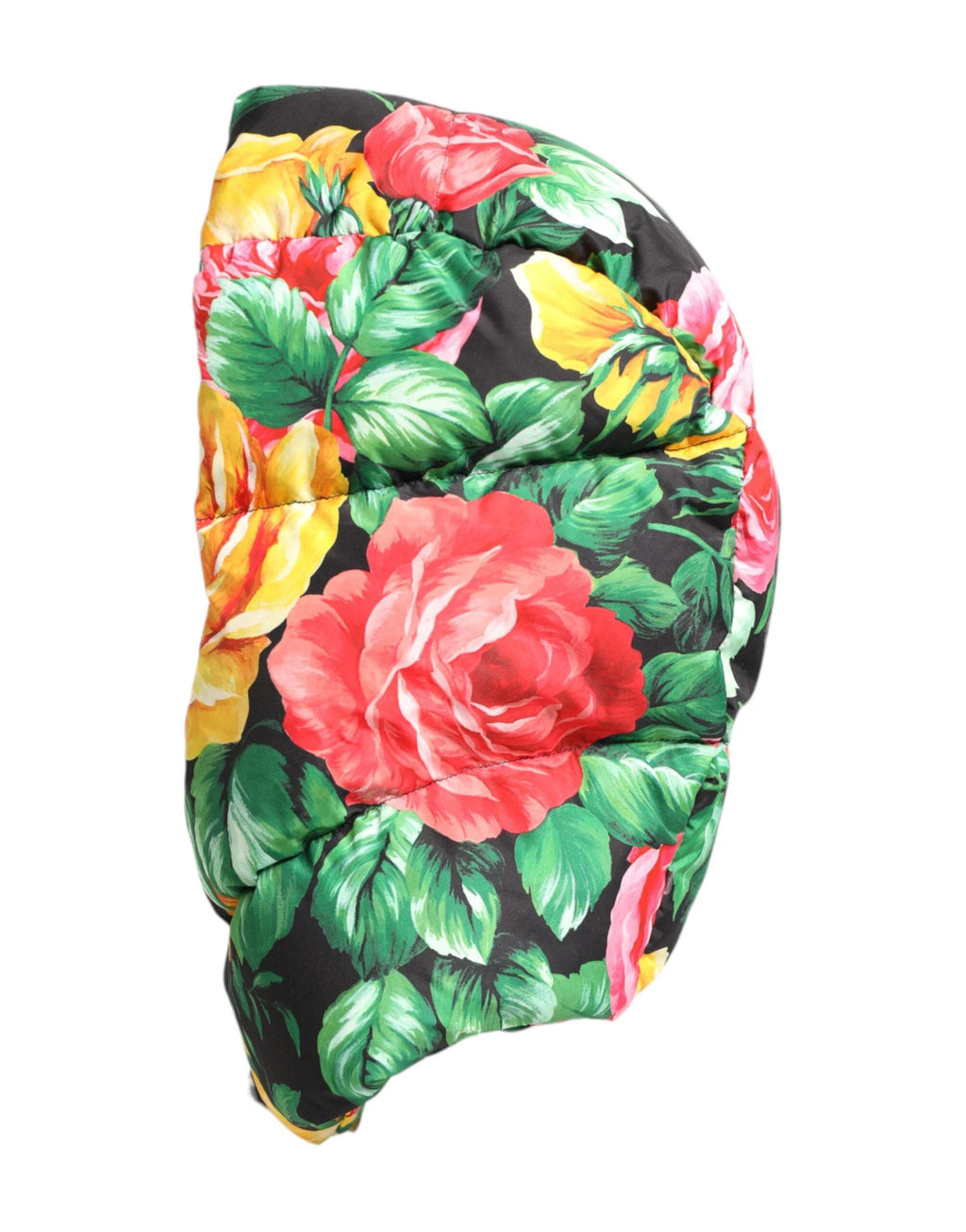 Dolce & Gabbana Multicolor Floral Print Whole Head Wrap Hat by Dolce & Gabbana