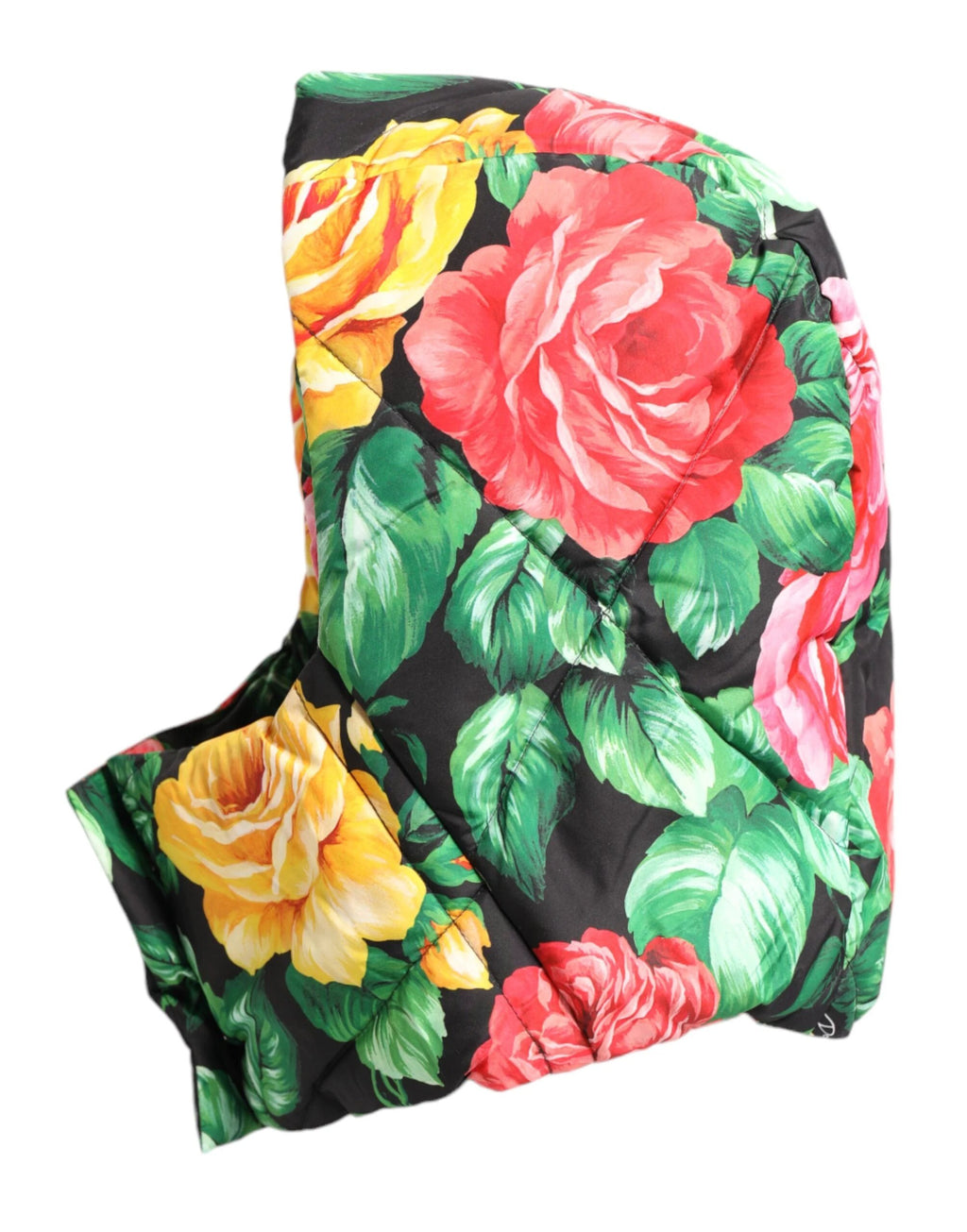 Dolce & Gabbana Multicolor Floral Print Whole Head Wrap Hat by Dolce & Gabbana