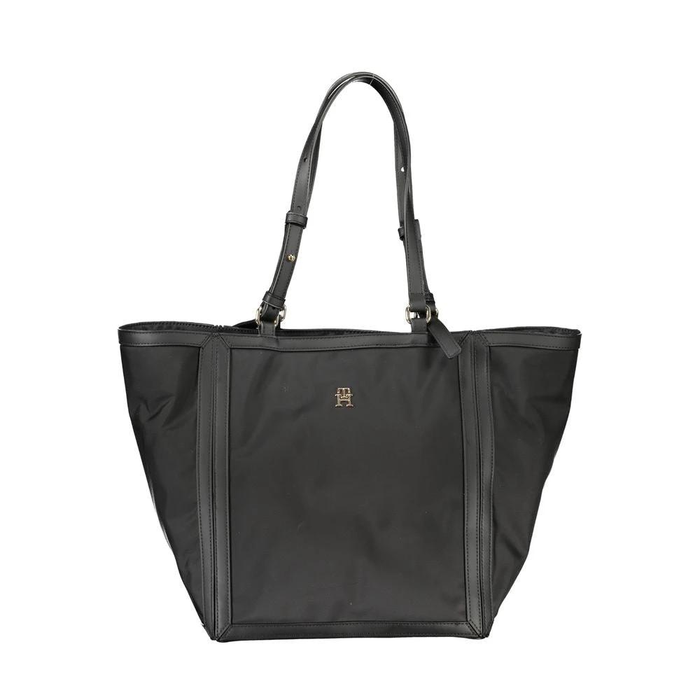 Tommy Hilfiger Black Polyester Women Handbag Tommy Hilfiger