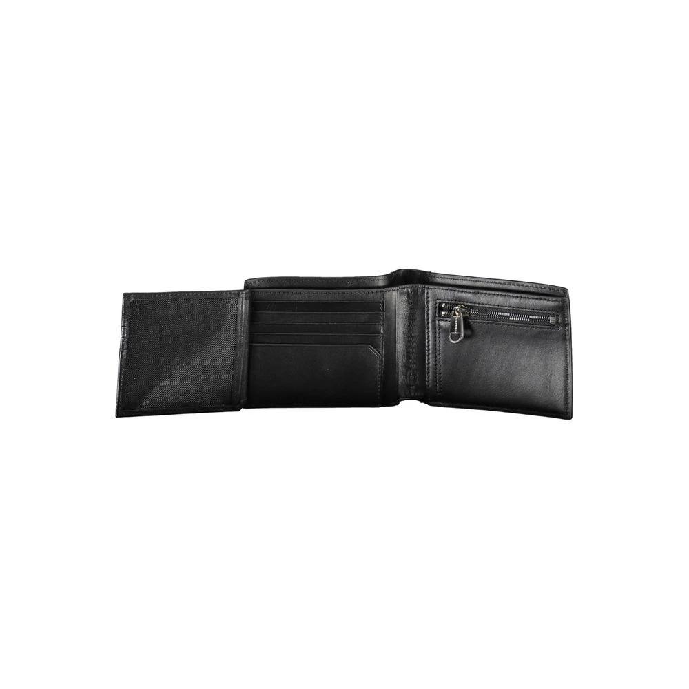 Calvin Klein Black Eco-Leather Men Wallet
