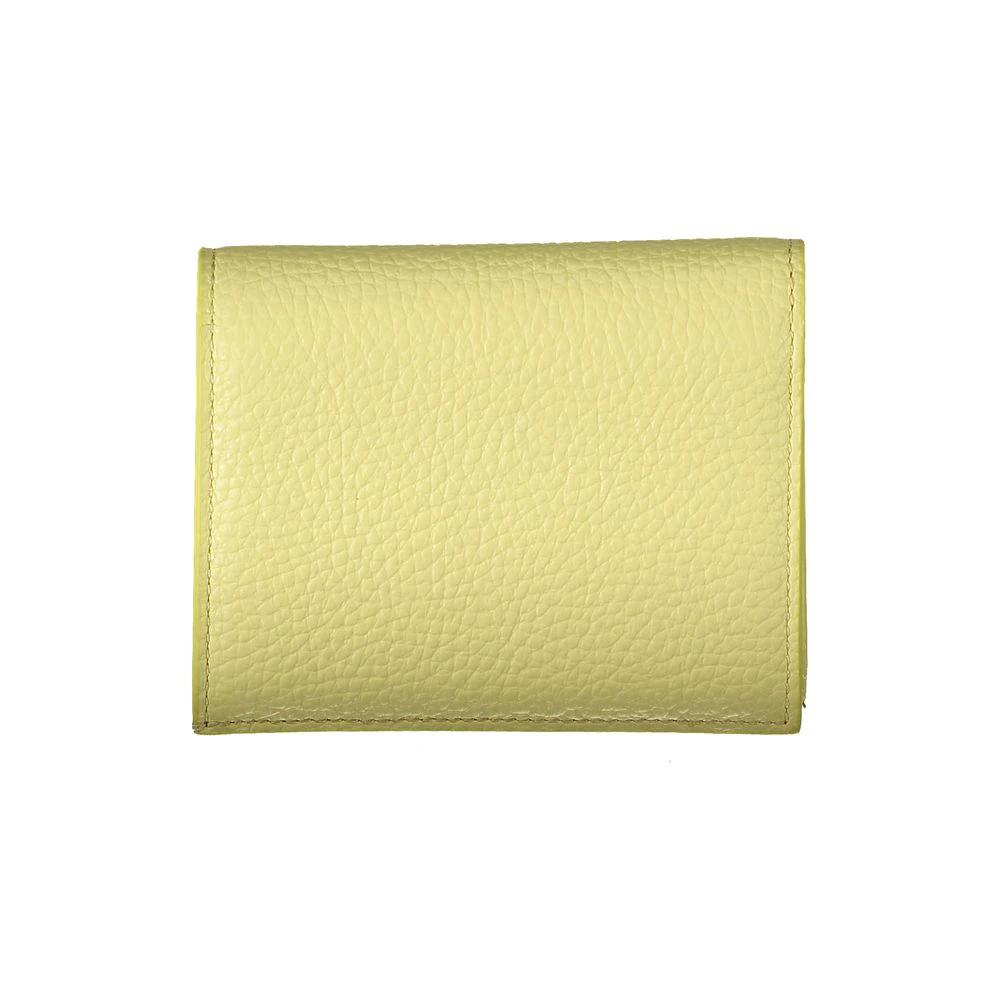 Coccinelle Giallo Leather Woman Wallet