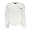 Tommy Hilfiger White Cotton Men's Sweatshirt Tommy Hilfiger