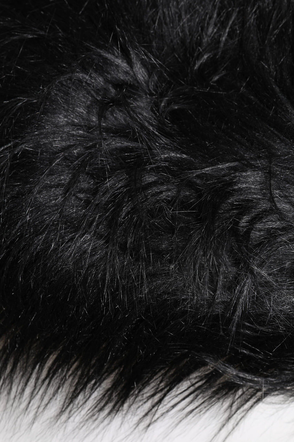 Dolce & Gabbana Black Acrylic Fur Womens Bucket Hat by Dolce & Gabbana
