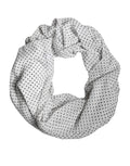 Dolce & Gabbana White Polka Dots Polyester Wrap Shawl Scarf by Dolce & Gabbana