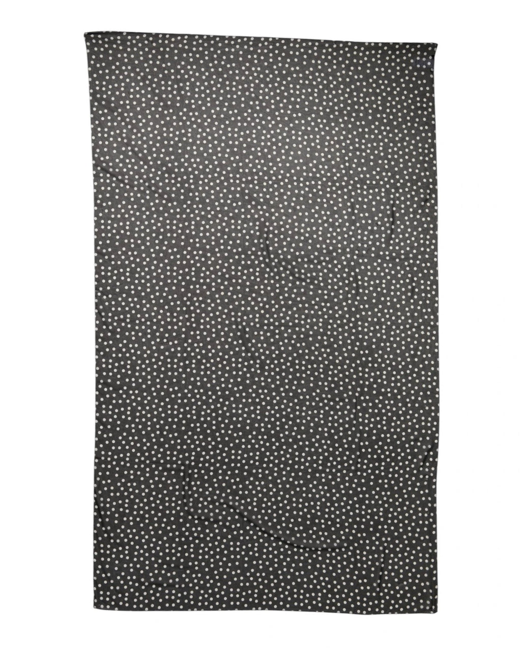 Dolce & Gabbana Black Polka Dots Polyester Wrap Shawl Scarf by Dolce & Gabbana