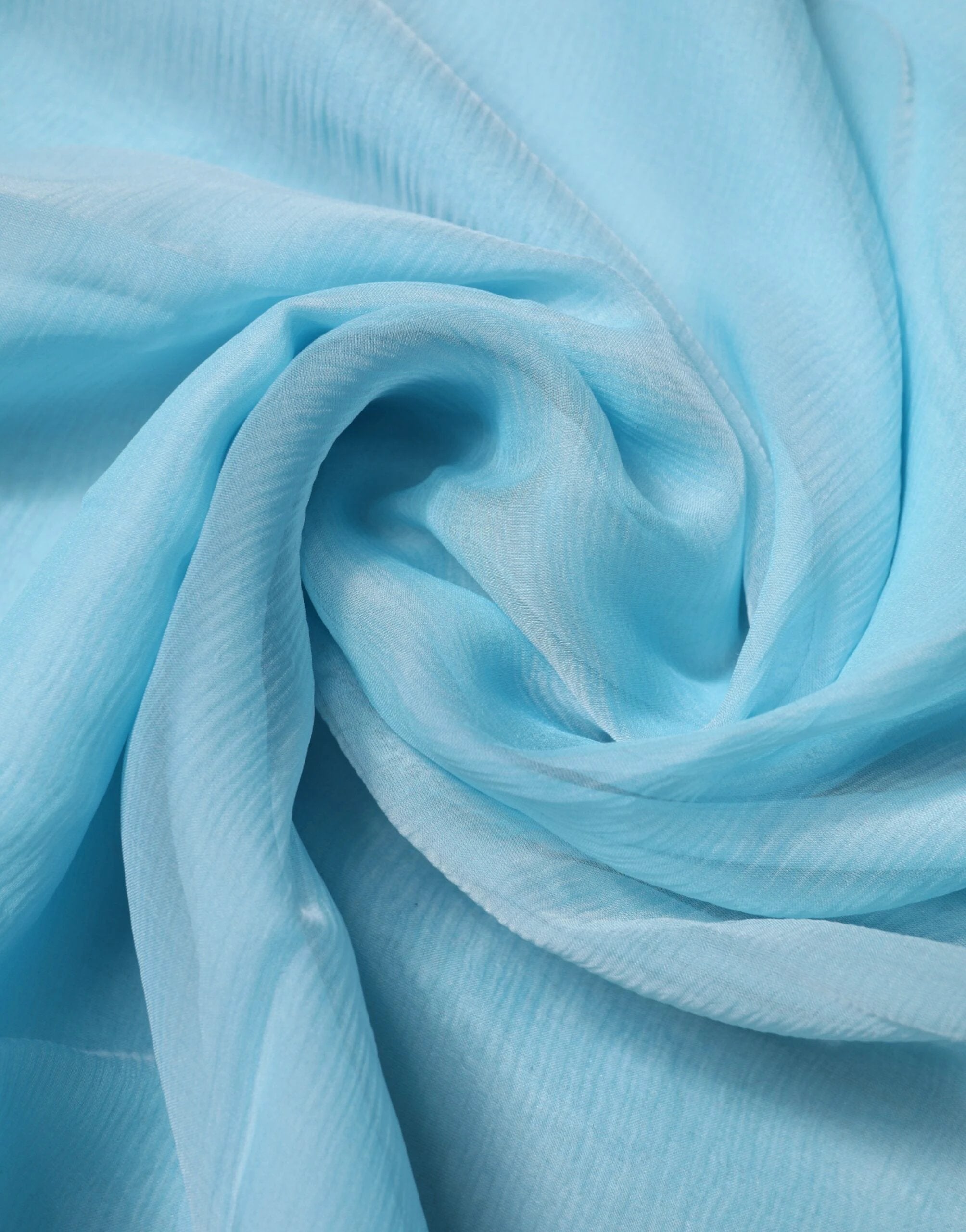 Dolce & Gabbana Light Blue Silk Rectangle Wrap Shawl Scarf by Dolce & Gabbana
