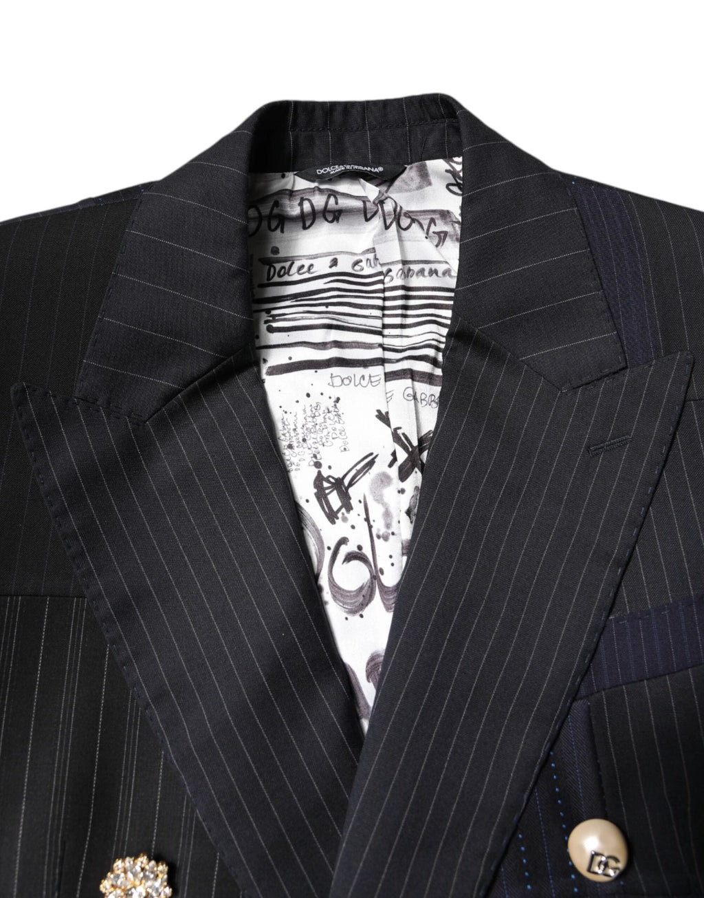 Dolce & Gabbana Multicolor Patchwork Jacket Coat Suit Blazer by Dolce & Gabbana